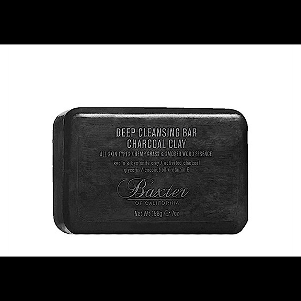Baxter Deep cleansing with Charcoal Exfoliating bar soap.SOLD